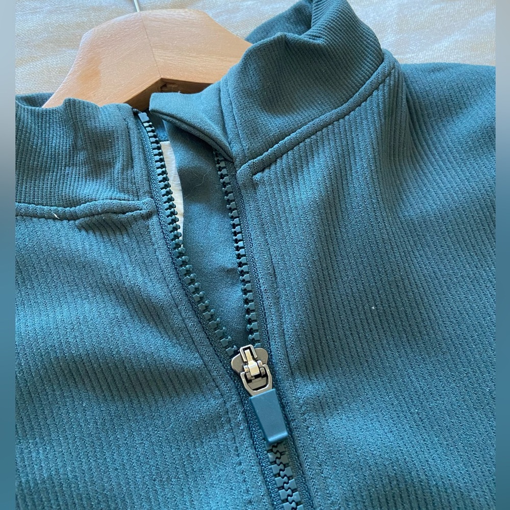 Fabletics Full-Zip Ribbed Jacket - Size Small - Picture 6 of 8